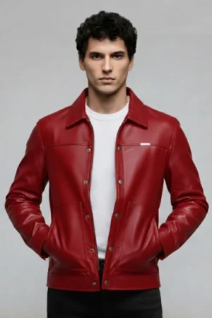 Miler faux leather jacket